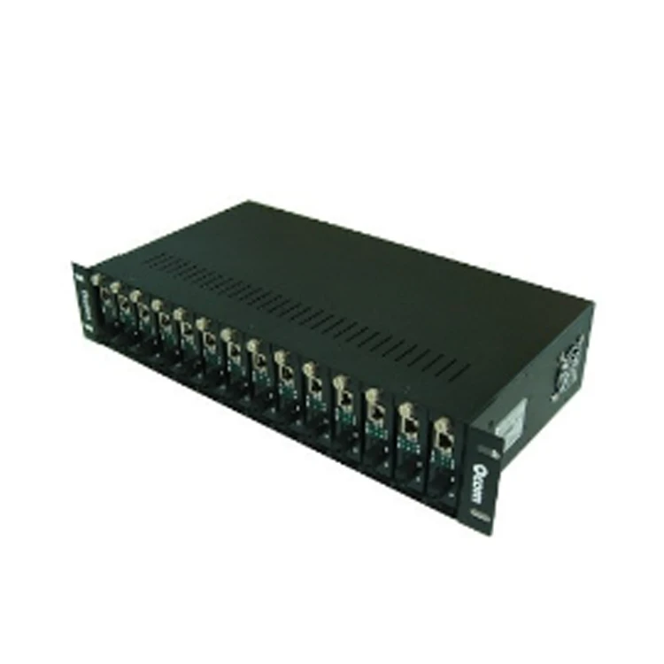 Obudowa stojakowa na 14-gniazdowy transceiver światłowodowy